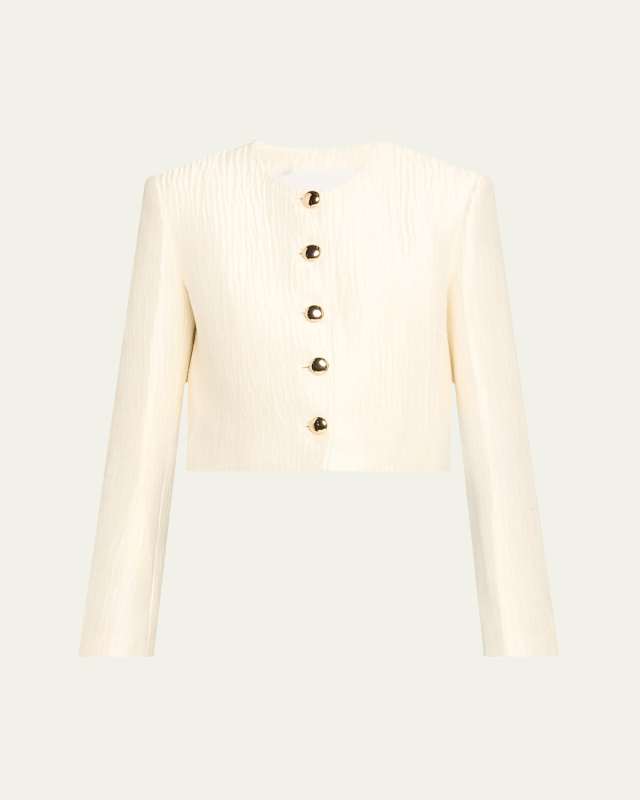 The Ryder Crewneck Single-Breasted Jacket